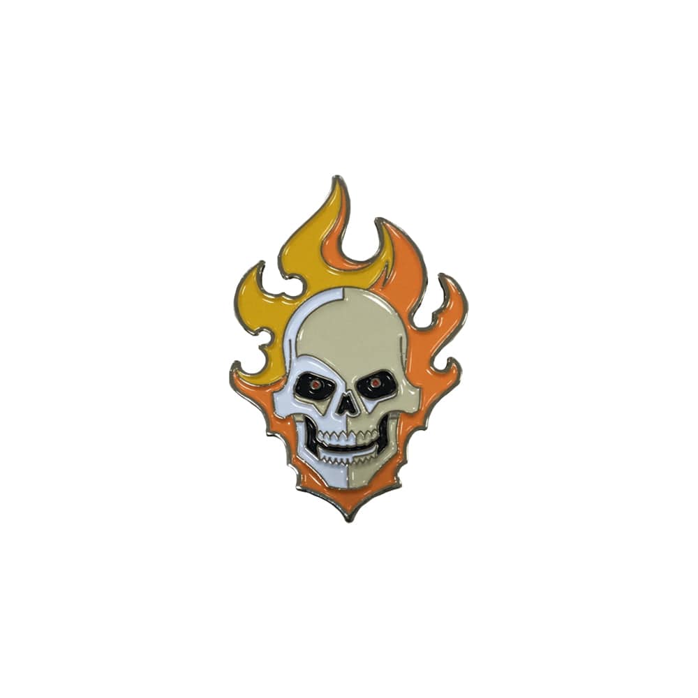 Marvel Knights Ghost Rider & Moon Knight Enamel Pin Set - Collectible Badge for Comic Fans, Cosplay, Backpacks & Jackets