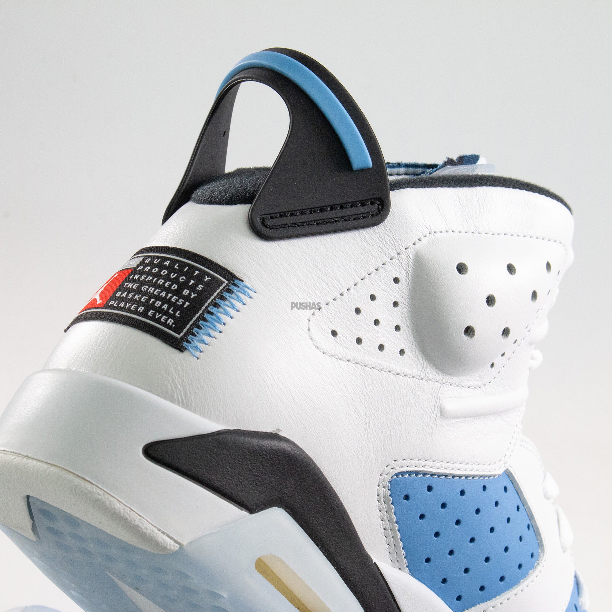 Air Jordan 6 Retro 'UNC White' Men's Basketball Shoes 2022 Edition - Perfect for Game Day, Streetwear & Sneaker Collectors