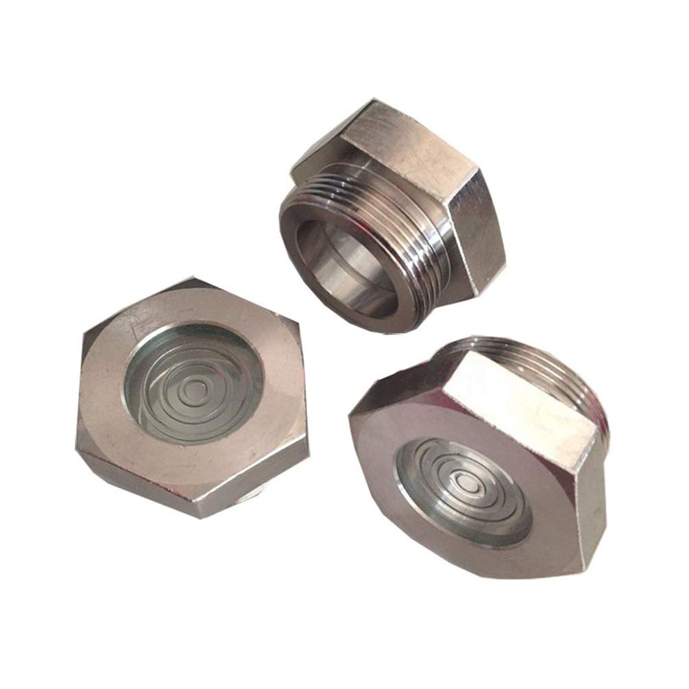 39476916 Sight Glass for Screw Air Compressor Oil Level Gauge - Replacement Part for Industrial Air Compressor Maintenance & Monitoring
