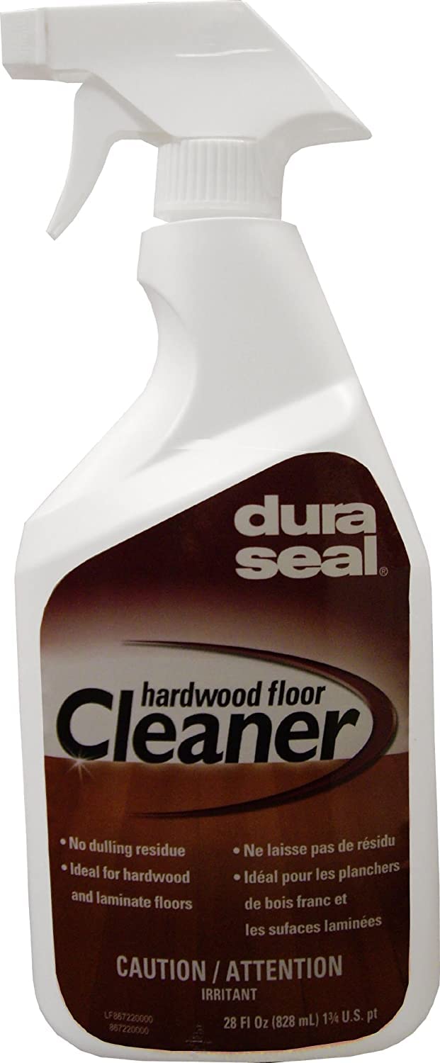 Dura Seal Hardwood Floor Cleaner - 28 oz Trigger Spray Bottle (6-Pack) | Safe for Wood Floors, Quick-Drying Formula | Perfect for Home, Office & Commercial Cleaning