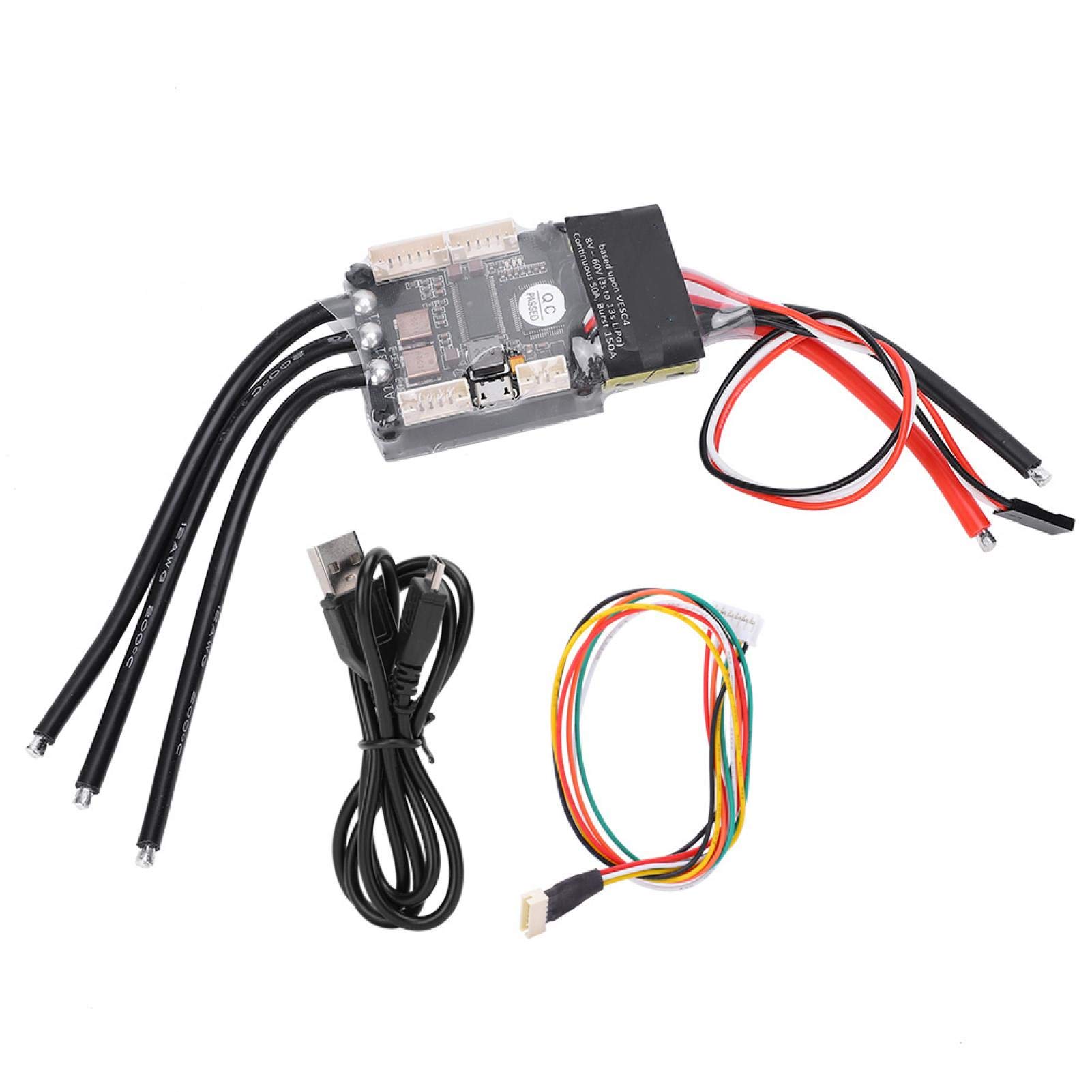 High-Performance Electric Speed Controller for Motorcycles & RC Models - Compact Size & Efficient Motor Control - Perfect for DIY Projects, Hobbyists & Remote Control Vehicles