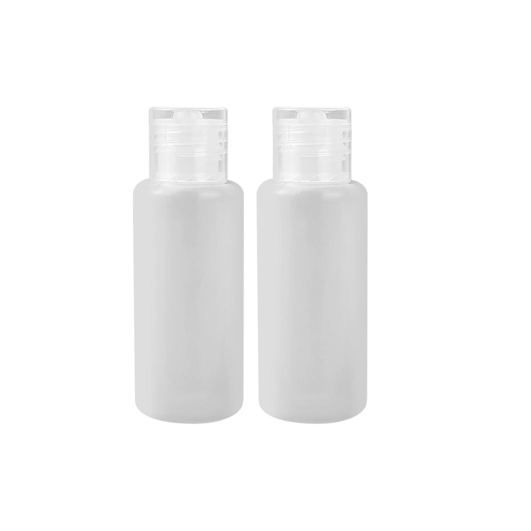2 Pack 1oz (30ml) Travel Bottles for Toiletries - Leak Proof Mini Lotion Containers, TSA Approved Travel Size Liquid Bottles for Shampoo, Conditioner & Cosmetics - Perfect for Airplane Carry-on, Gym & Vacation Essentials