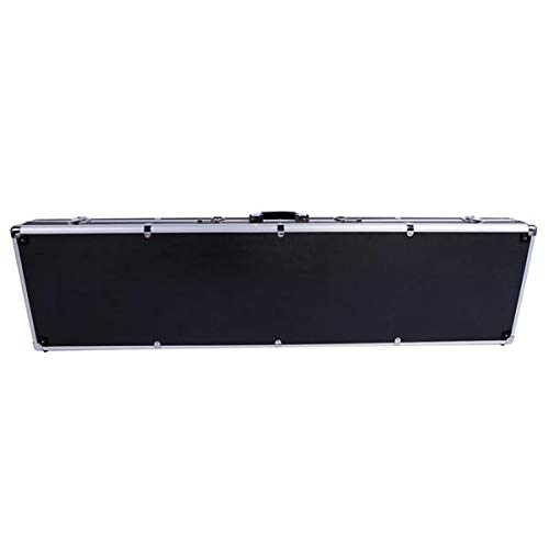Secure Aluminum Locking Gun Case - Heavy Duty Pistol Storage Box with Key Lock for Handguns (13.5 x 3.5 x 12 cm) | Fast 3-7 Day Delivery | Ideal for Home Security, Travel & Range Use