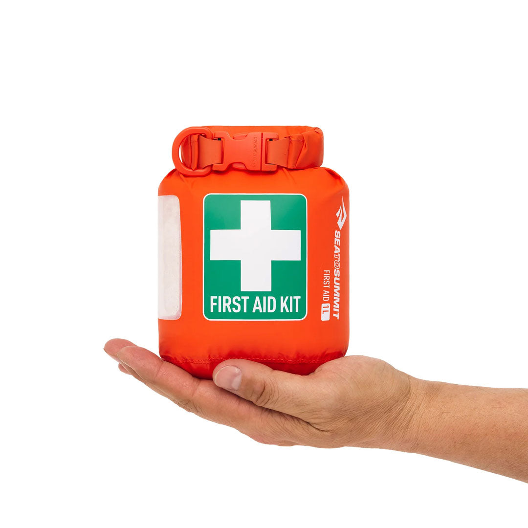 Sea to Summit First Aid Dry Sack 1L Waterproof Medical Kit Bag - Perfect for Camping, Hiking, Kayaking and Outdoor Emergency Preparedness
