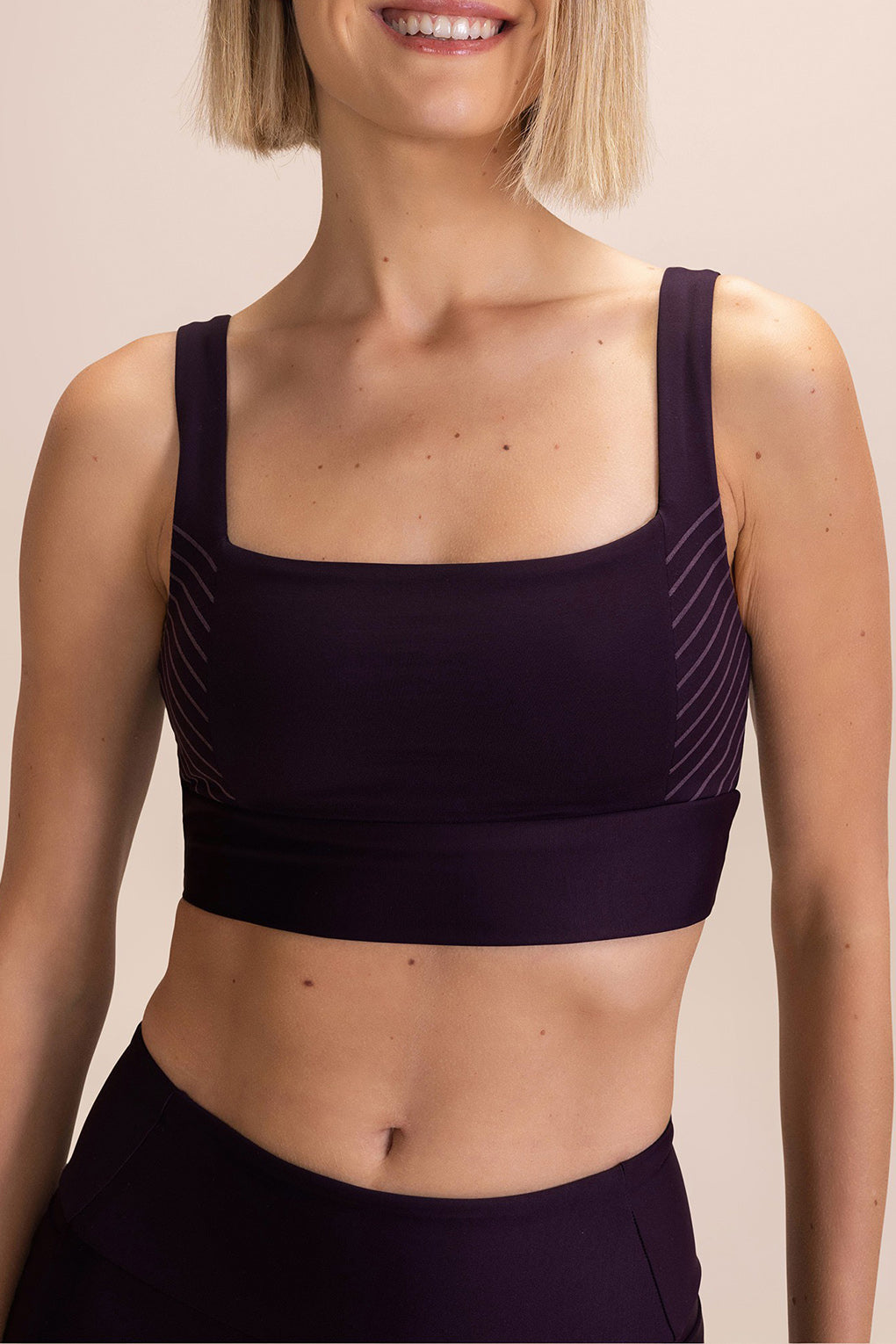 Sense Pro Fleece Sports Bra - High Support Workout Bra for Women - Running, Yoga & Gym - Moisture Wicking & Breathable