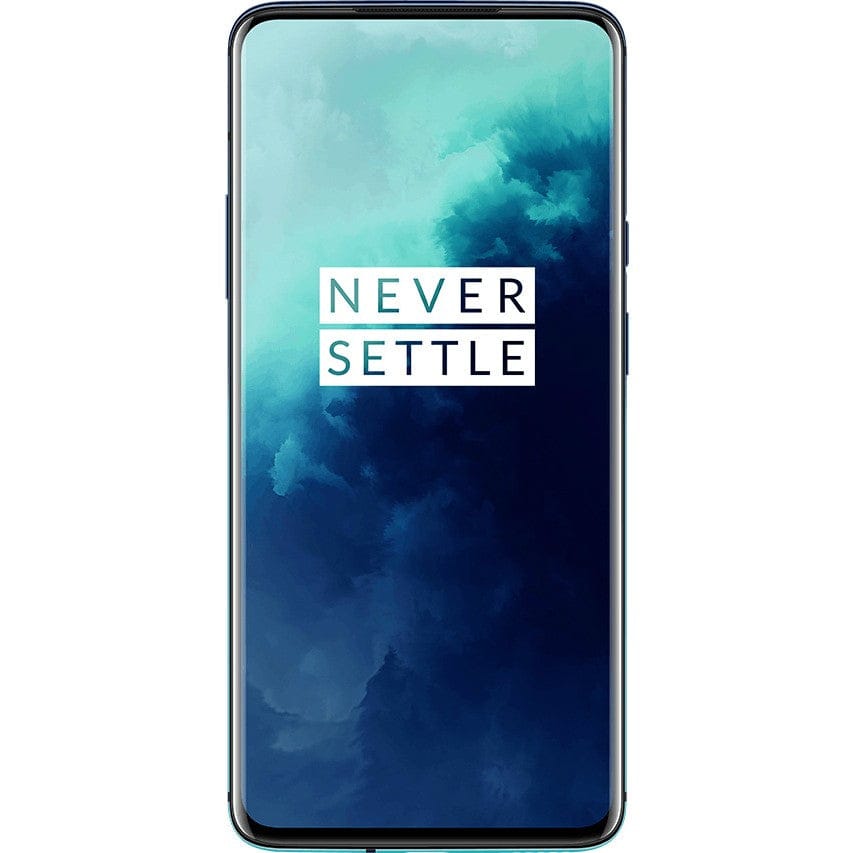 OnePlus 7T Pro HD1910 Smartphone - 8GB RAM 256GB Storage, Dual SIM, Haze Blue (International Version) - Perfect for Gaming, Photography & Business Travel