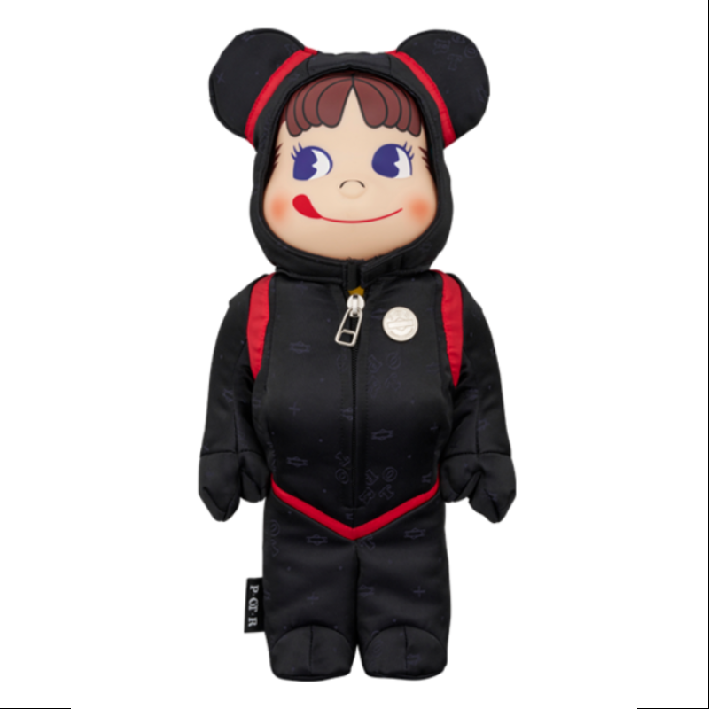 Bearbrick POTR Peko Milky 400% & 100% 3PCS Be@rbrick 2024 Limited Edition Collectible Figures - Perfect for Anime Fans, Home Decor, and Rare Toy Collections