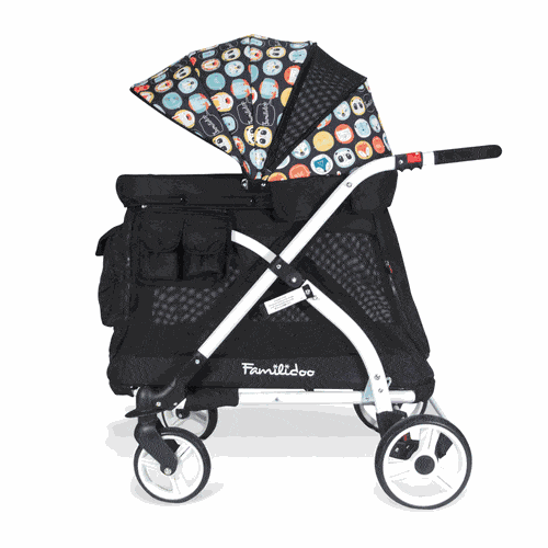Wonderfold Wagon MJ01 Compact Single Stroller Wagon - Lightweight 1-Seater Baby Stroller & Utility Cart for Toddlers - Perfect for Park Outings, Beach Trips, and Shopping
