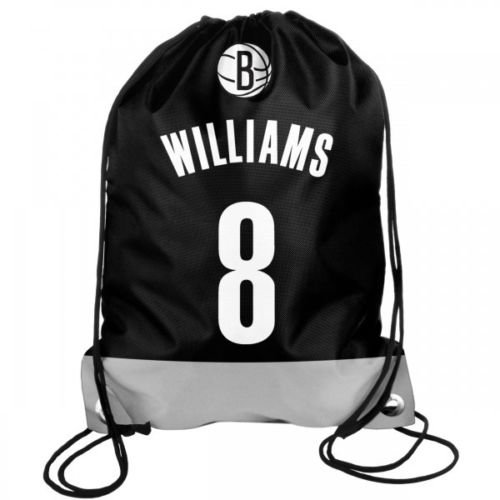 FOCO NBA Brooklyn Nets Basketball Drawstring Backpack - Lightweight Sports Bag for Men & Women - Perfect for Gym, School, Travel & Game Day