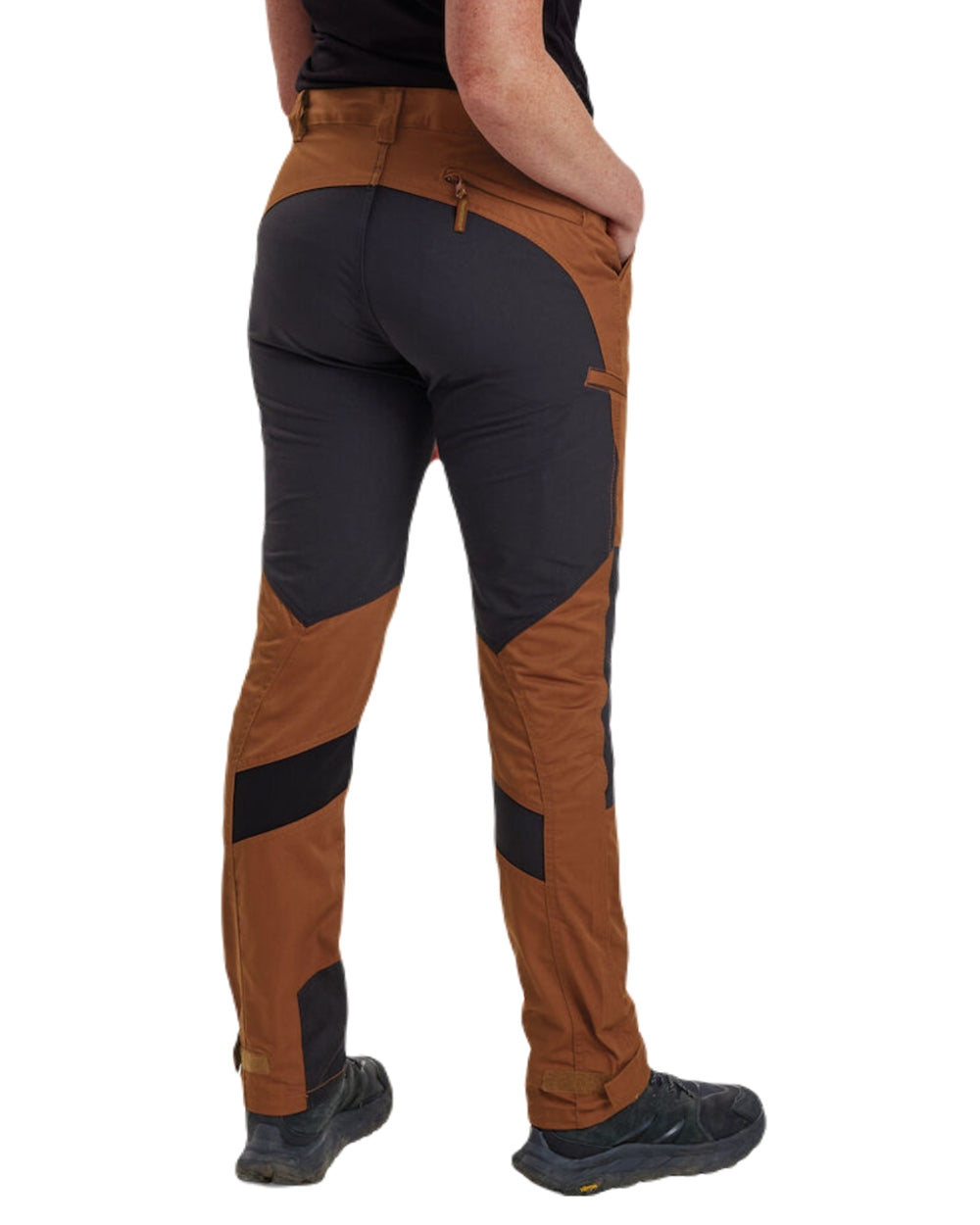 Deerhunter Lady Roja Women's Casual Trousers - High Waist Stretch Pants for Outdoor Hiking & Travel