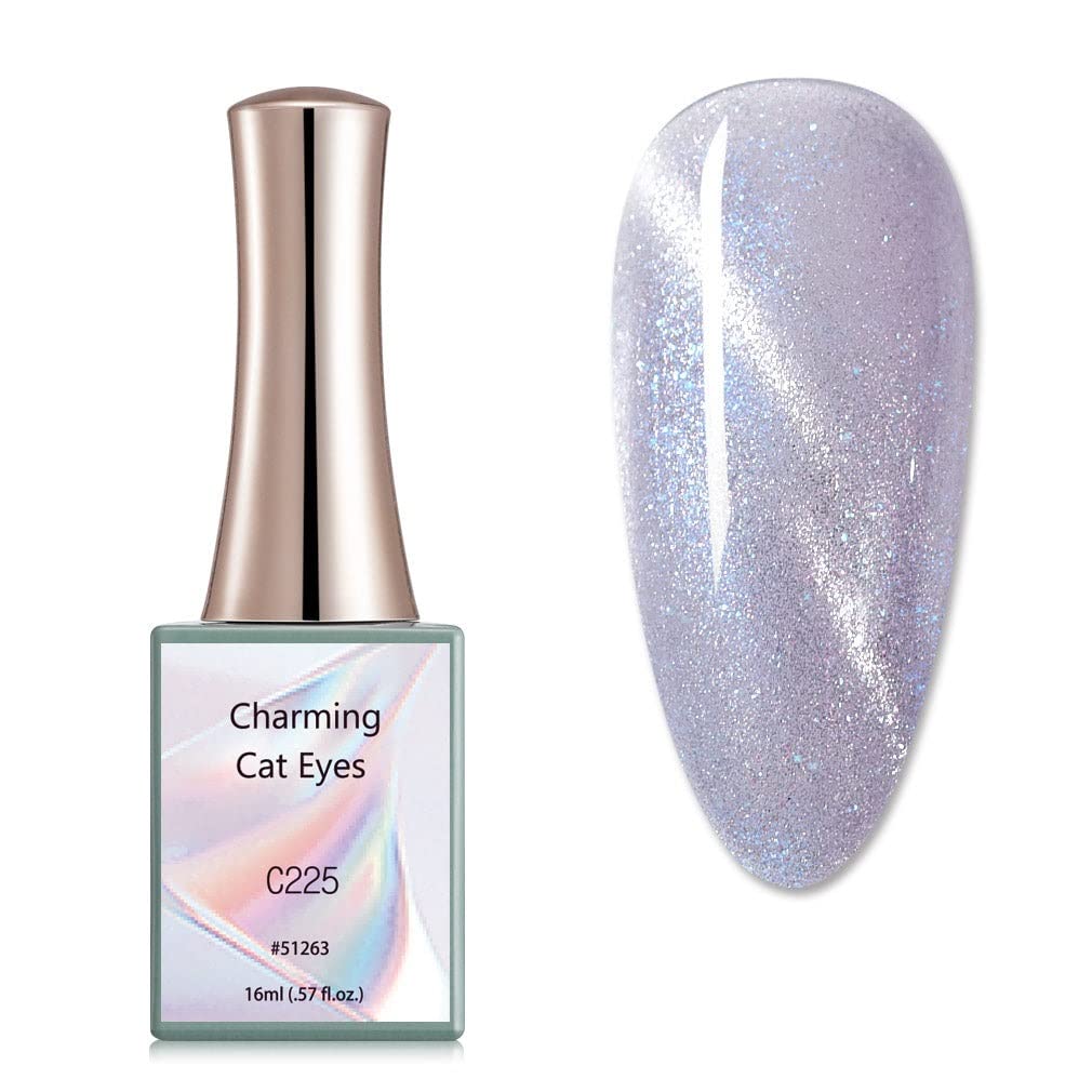 BELLE GAGA™ CANNI Soak Off LED Gel Nail Polish Set - 16ml Salon Quality DIY Manicure Kit for Home & Professional Use - Long Lasting Nail Art Colors (C225) - Perfect for Parties, Weddings & Everyday Wear