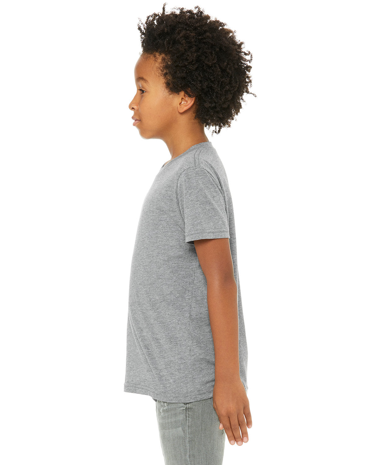 Bella + Canvas 3413Y Youth Triblend Short Sleeve T-Shirt - Soft & Comfortable Cotton Blend Tee for Kids & Teens - Perfect for School, Sports & Casual Wear