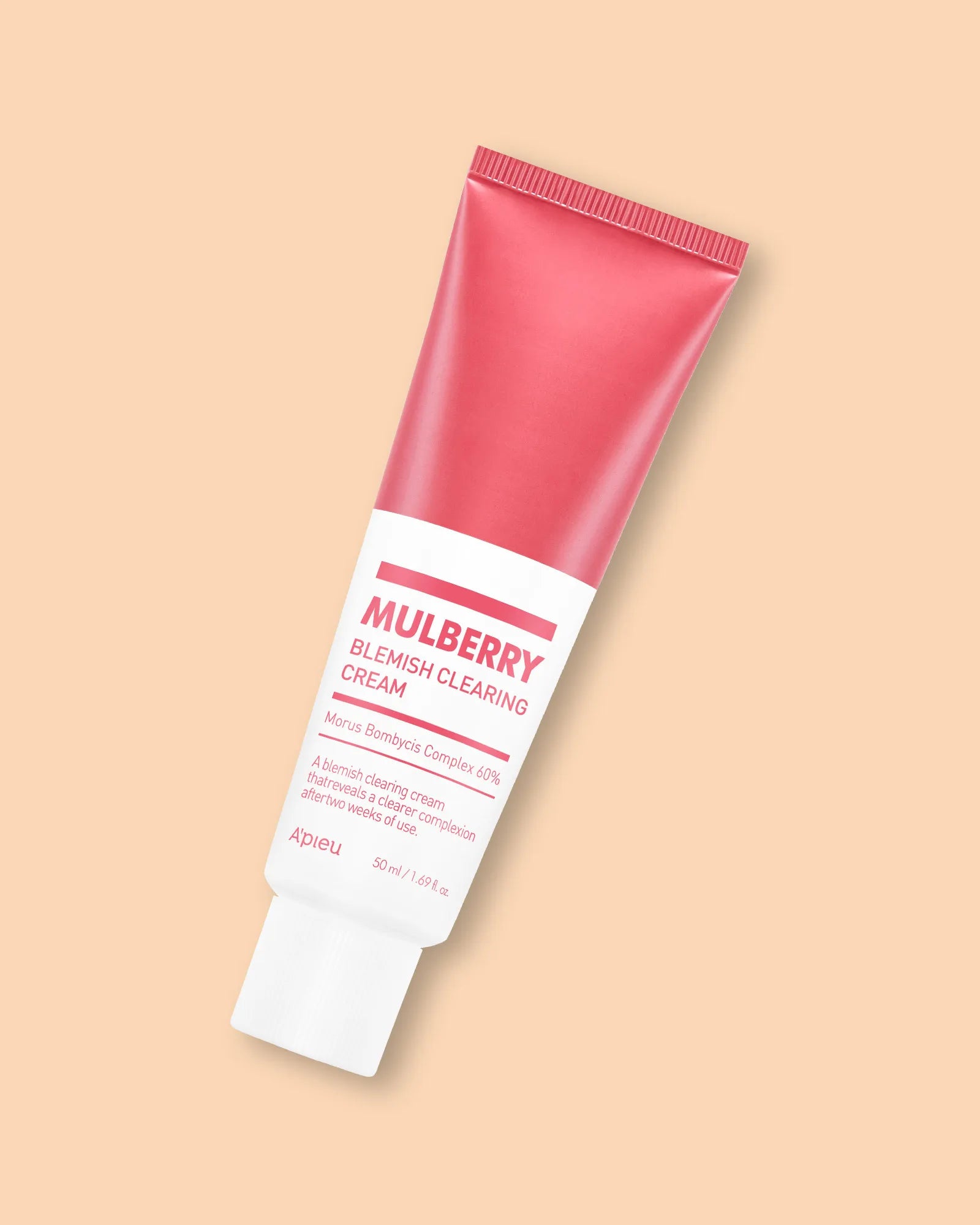 A'PIEU Mulberry Blemish Clearing Cream 50ml - Korean Acne Treatment for Clear Skin | Face Moisturizer for Oily & Sensitive Skin | Day & Night Use for Blemish Control