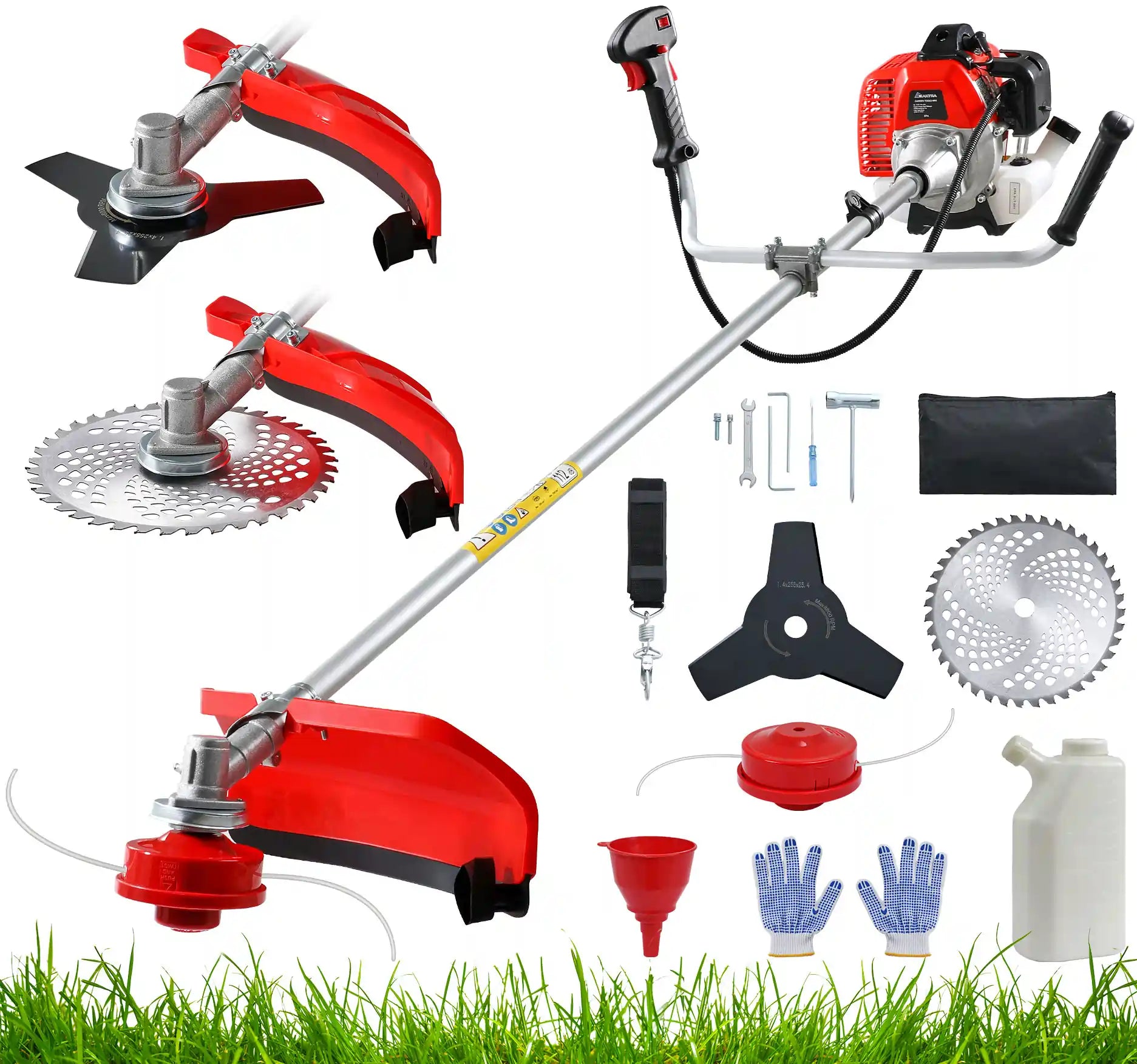 MAXTRA 3-in-1 String Weed Trimmer - Cordless Grass Trimmer & Edger for Lawn Care - Perfect for Yard Maintenance, Garden Trimming, and Landscape Edging