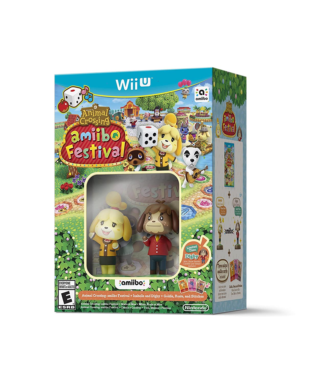 Animal Crossing Amiibo Festival Bundle - Nintendo Switch Game with Amiibo Figures - Perfect for Family Game Nights & Multiplayer Fun