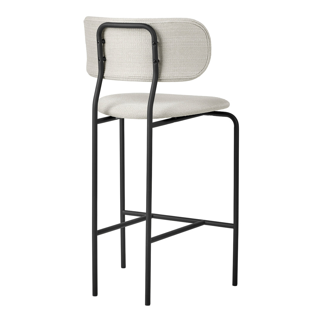 Coconut Counter Height Bar Stool - Modern Kitchen Island Stool for Dining & Entertaining - Perfect for Breakfast Bars, Kitchen Islands & Home Decor