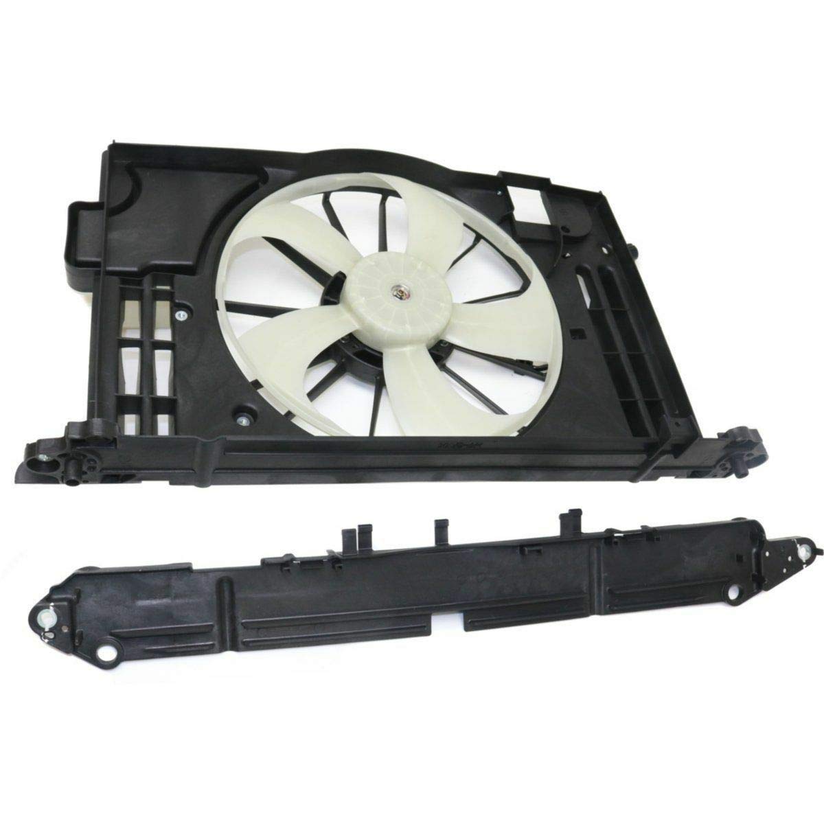 2014-2019 Toyota Corolla Radiator AC Condenser & Cooling Fan Assembly - Replacement Part 163610T041 TO3115181 | Perfect for AC Repair & Cooling System Maintenance