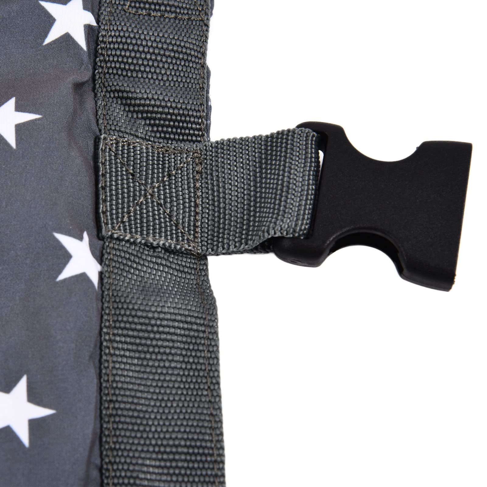 Baby High Chair Safety Harness - Adjustable Travel High Chair Belt for Infants & Toddlers - Portable & Secure Dining Solution (Grey) | Perfect for Restaurants, Airplanes & Outdoor Dining