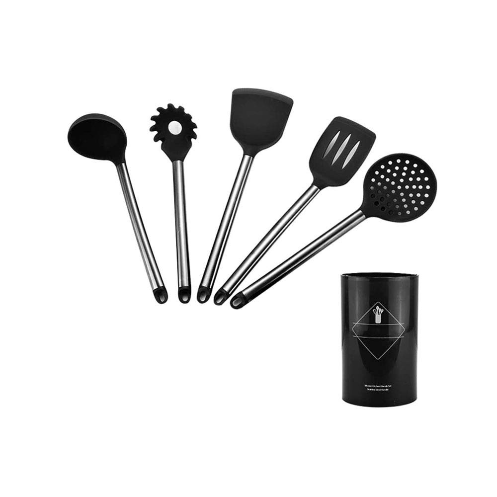 Premium WSSBK 15-Piece Stainless Steel Kitchen Utensil Set - Spatula, Turner, Soup Spoon, Can Opener & More - Durable Cookware for Baking, Frying & Cooking - Perfect Gift for Home Chefs & Cooking Enthusiasts