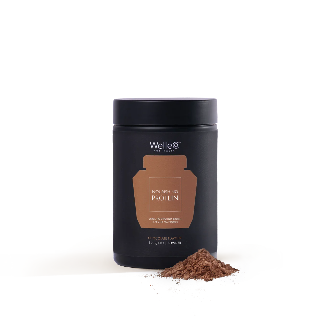 Organic Plant-Based Protein Powder with Cacao - Vegan, Gluten-Free, Non-GMO - Perfect for Smoothies, Baking & Post-Workout Recovery
