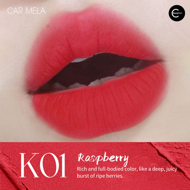 CARMELA Low Saturation Nude Lip Mousse - Long Lasting Matte Liquid Lipstick for Everyday Natural Makeup Look | Perfect for Office, Date Night and Special Occasions