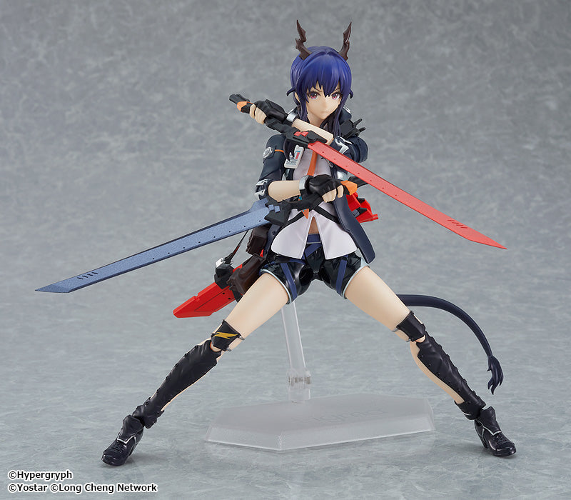 Figma #525 Ch'en Arknights Action Figure - Collectible Anime Character Model for Fans & Gamers - Perfect for Display, Cosplay, and Gaming Enthusiasts