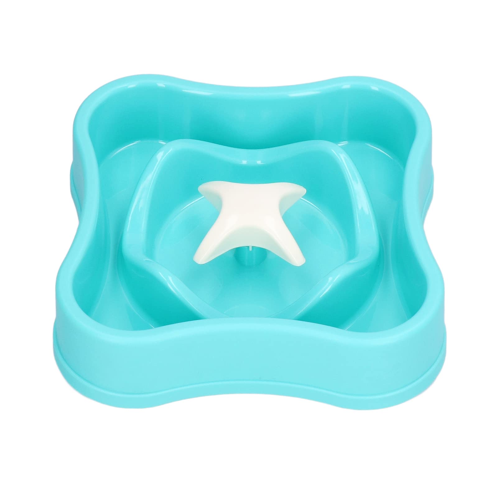 EVTSCAN Slow Feeder Dog Bowl - Anti-Choking & Anti-Gulping Pet Food Dish for Small Medium Large Dogs - Fun Interactive Mealtime Puzzle Bowl for Fast Eaters - Perfect for Mealtime Enrichment & Portion Control