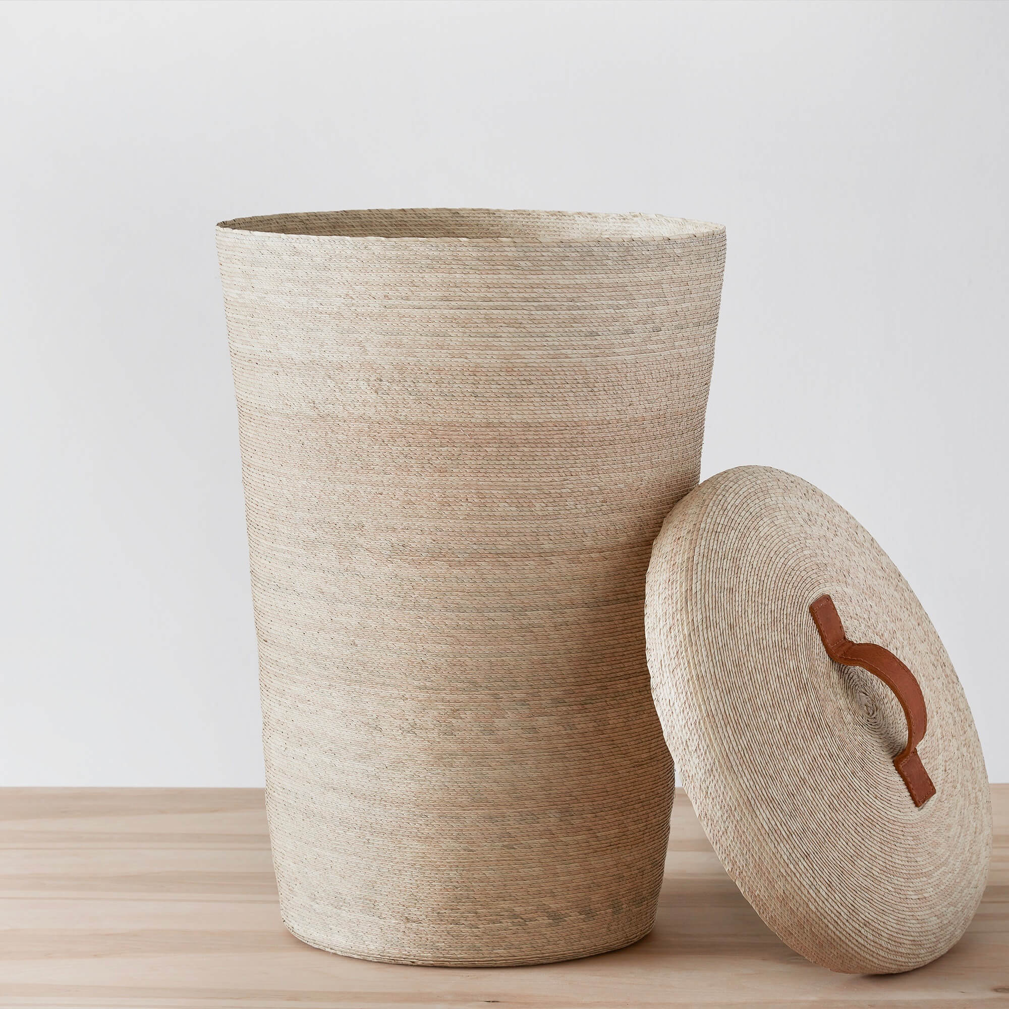 Eco-Friendly Woven Market Basket - Stylish Storage for Laundry, Toys & Organizing - Perfect for Home, Nursery & Office Use