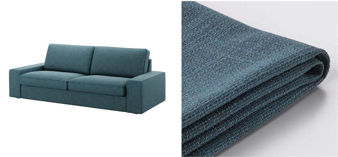 Kivik Sofa Slipcover - Original Hillared Dark Blue Replacement Cover | Durable & Easy to Install | Perfect for Living Room, Home Theater & Office Use