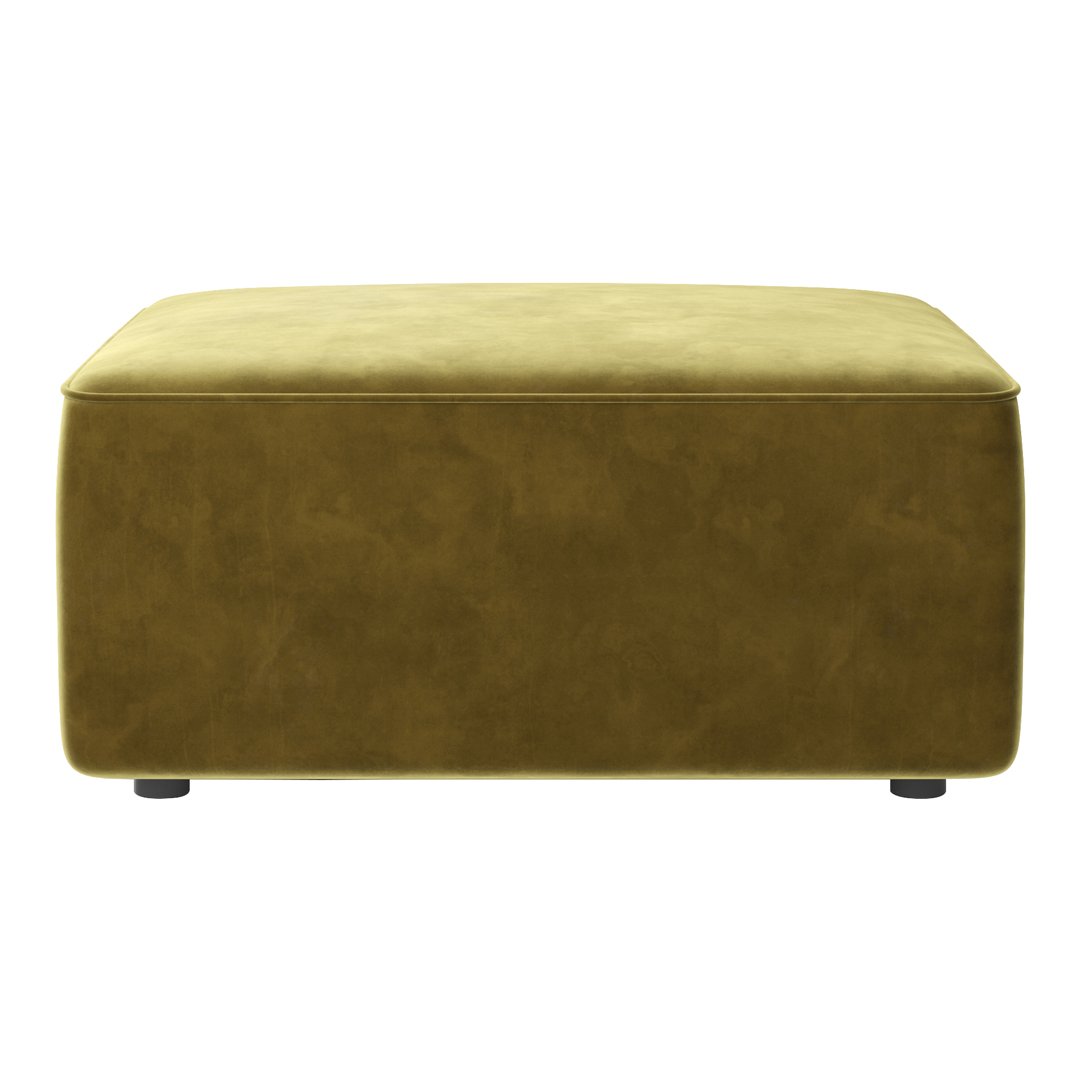 Modular Pouf Ottoman - Versatile Footrest & Seating for Living Room, Bedroom, or Outdoor Use