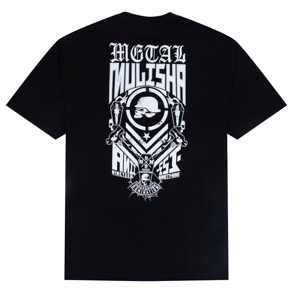 Metal Mulisha Blue Collar T-Shirt for Men | Premium Cotton Workwear & Streetwear | Perfect for Construction, Motorcycle Riding & Casual Outfits