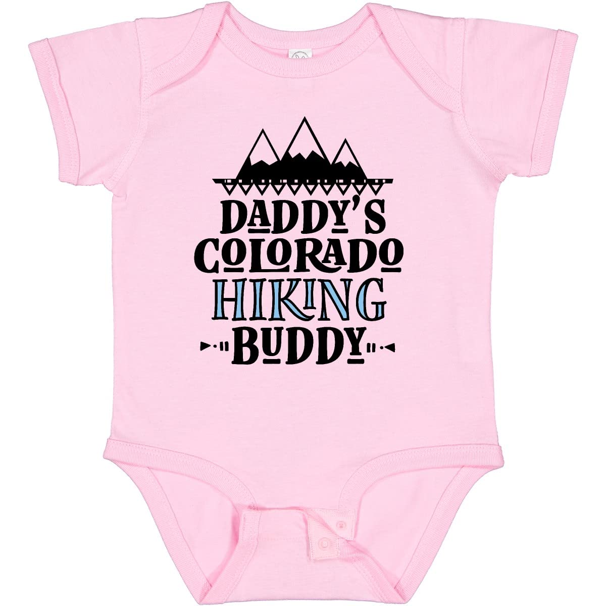 Inktastic Colorado Daddy Hiking Buddy Baby Bodysuit - Cute Father & Child Matching Outfit for Outdoor Adventures & Family Hiking Trips