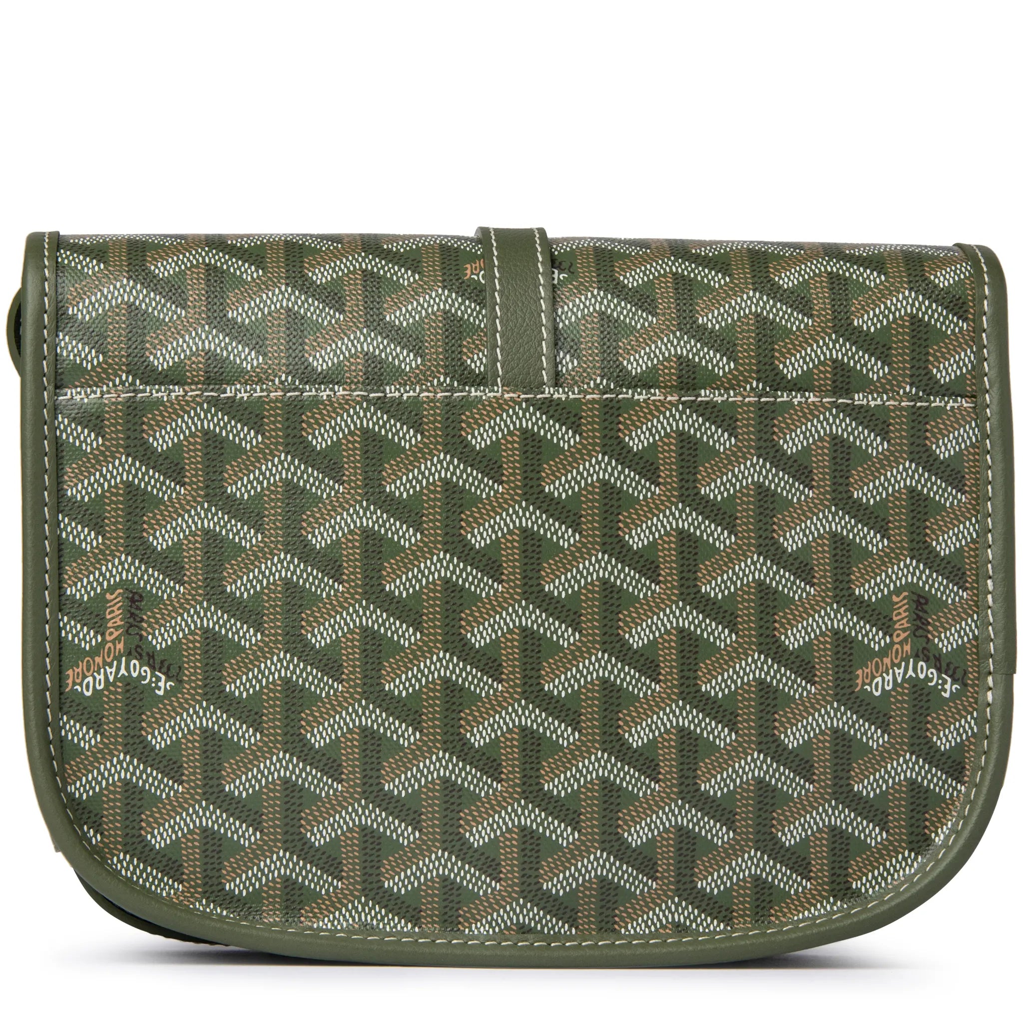 Goyard Goyardine Belvedere II Khaki PM Messenger Bag - Luxury Crossbody Shoulder Bag for Women & Men - Perfect for Travel, Work & Everyday Use