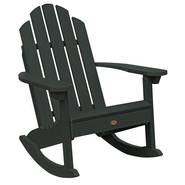 Premium Outdoor Classic Westport Adirondack Rocking Chair - All-Weather Resistant, Comfortable Patio & Garden Rocking Chair for Porch, Deck, Backyard Relaxation
