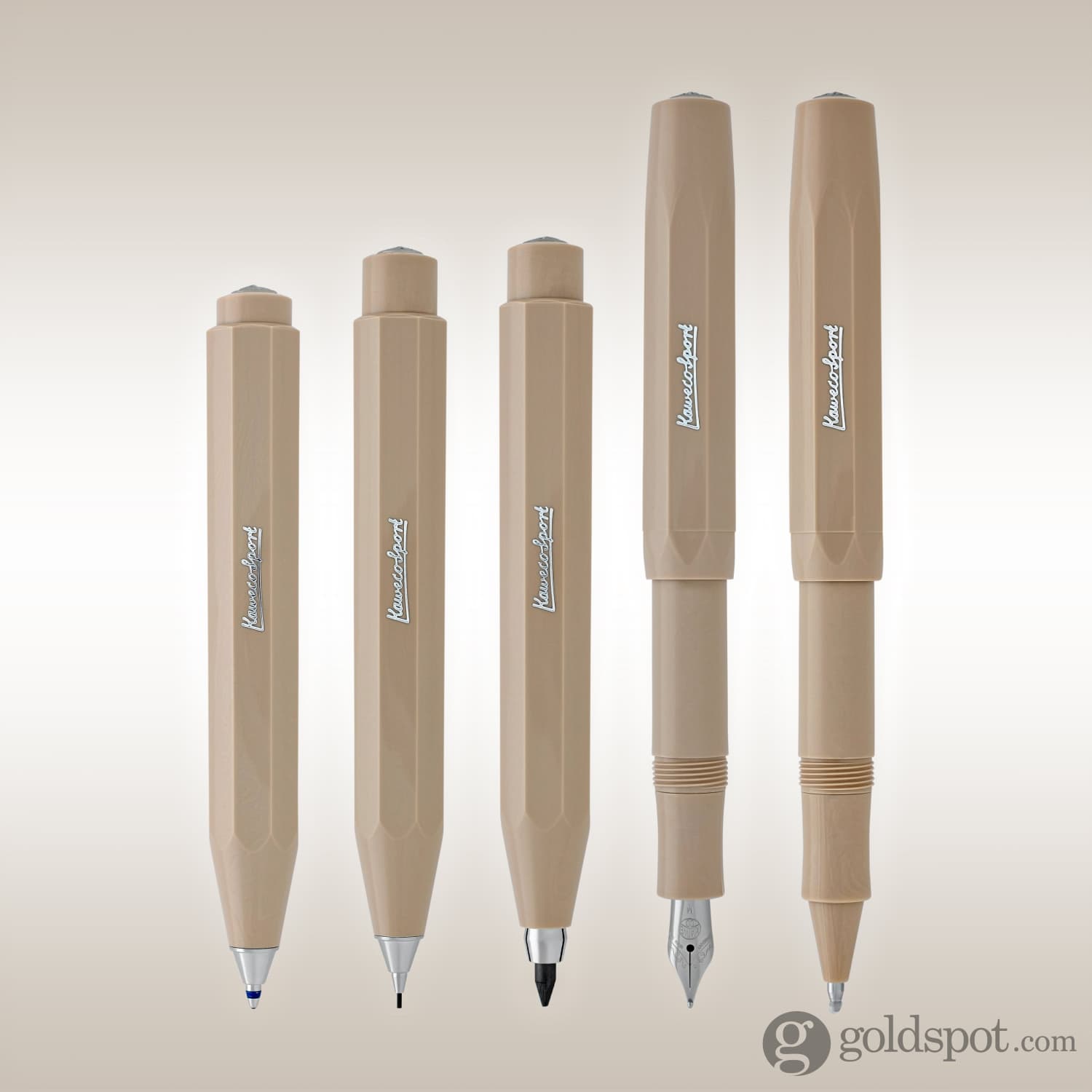 Kaweco Skyline Sport Ballpoint Pen - Macchiato Color | Premium Writing Instrument for Office, School & Travel | Stylish & Compact Design for Everyday Carry