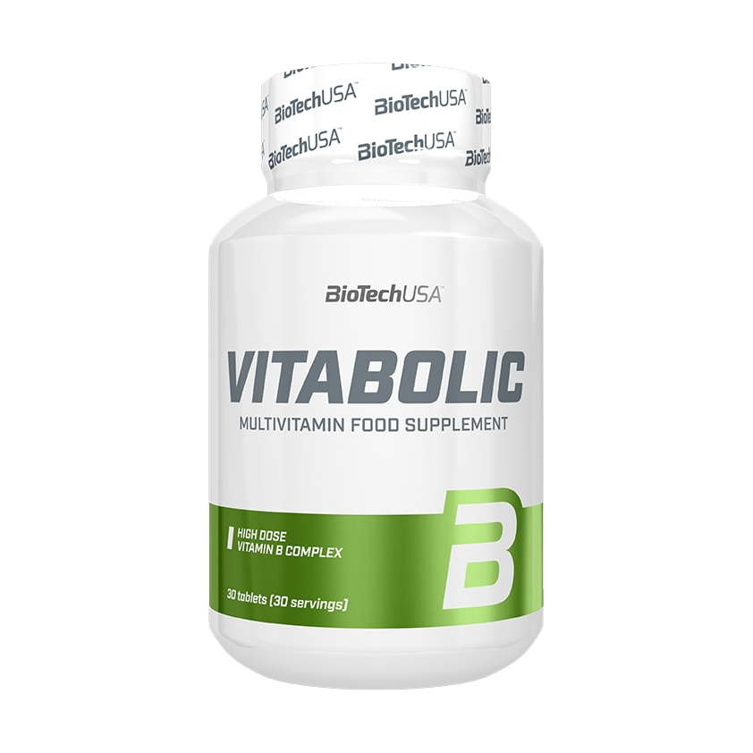 BioTechUSA Vitabolic - 30 Tablets for Muscle Recovery & Energy Boost | Pre & Post Workout Supplement for Athletes & Fitness Enthusiasts