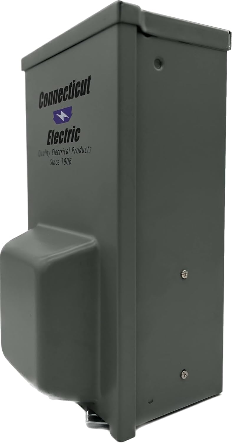 20A/30A Temporary Power Outlet Panel with TT-30R & GFCI Outlets - Heavy Duty Electrical Distribution Box for RV, Camping & Job Sites - Indoor/Outdoor Use - ETL Certified Safety