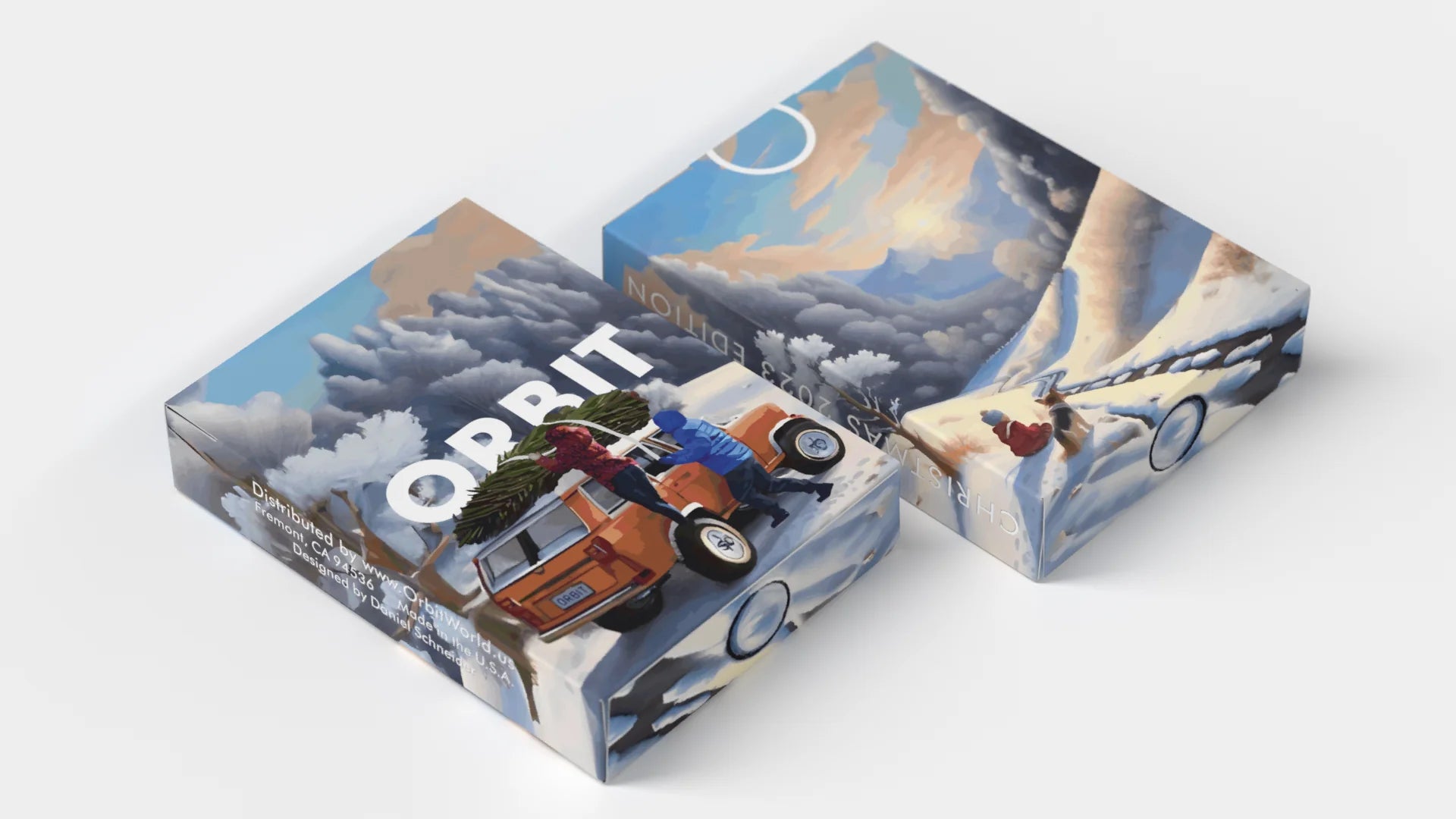 Orbit Christmas Playing Cards V3 - Premium Holiday-Themed Deck for Family Games & Magic Tricks | Perfect for Christmas Parties, Stocking Stuffers & Card Collectors