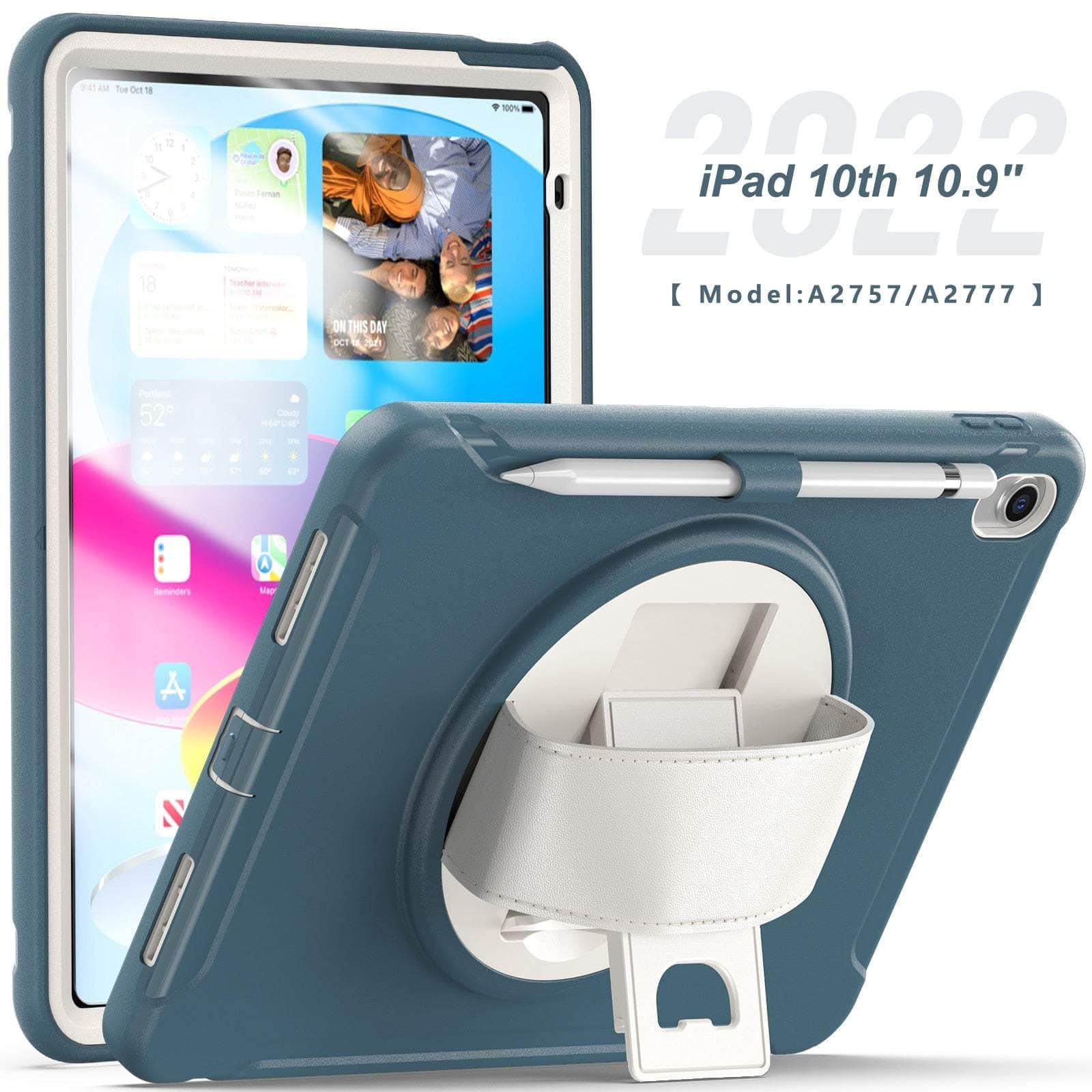 2025 iPad 11 Heavy Duty Shockproof Rugged Case - Protective Cover for Outdoor, Travel & Work | Drop Protection & Scratch Resistant