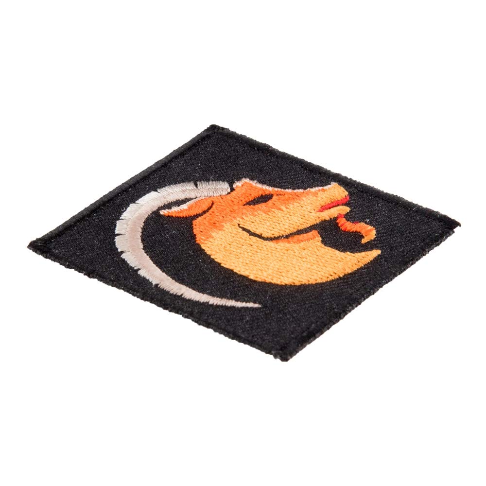 Zodiac Capricorn Orange Mountain Goat Embroidered Iron-On Patch - Horoscope Astrology Sign Badge for Jackets, Backpacks & DIY Crafts | Perfect for Bikers, Hikers & Outdoor Enthusiasts