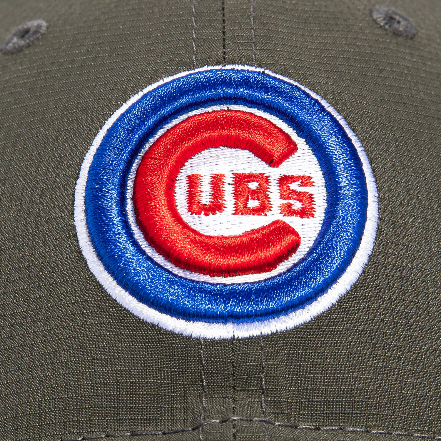 New Era 9twenty Stretch Snapback Ripstop Chicago Cubs Adjustable Baseball Cap - Graphite - Perfect for Baseball Games, Sports Events & Casual Wear