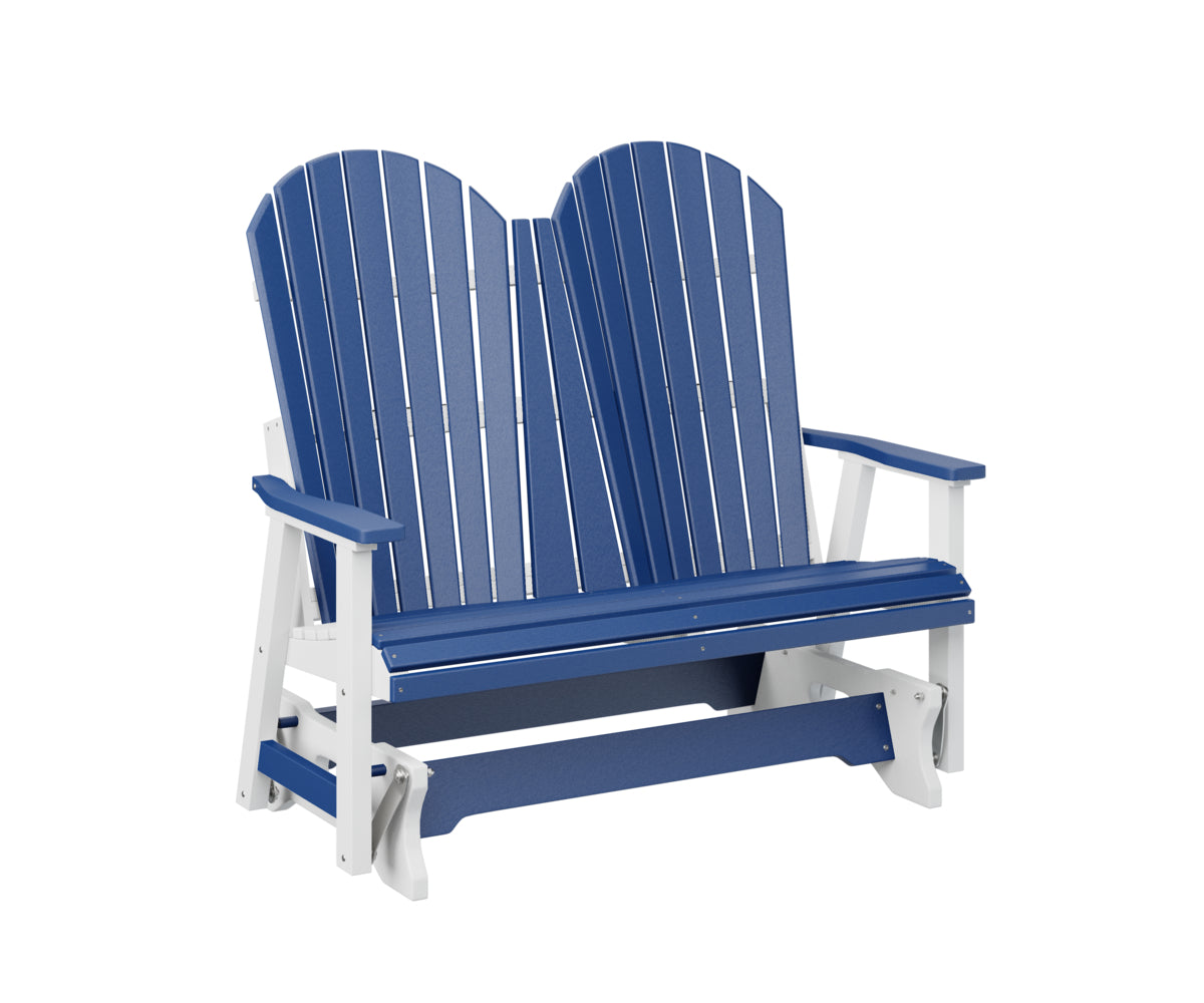 Pacific Blue on White