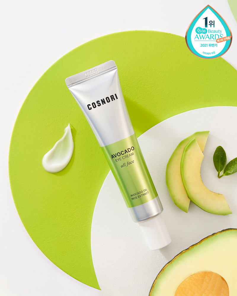 COSNORI Avocado Eye Cream for Dark Circles & Wrinkles - Hydrating Under Eye Treatment for All Skin Types - Perfect for Night & Day Use