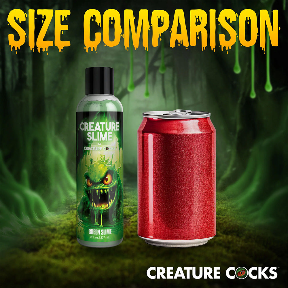Creature Slime Colored Water-Based Personal Lubricant - Long-Lasting & Hypoallergenic for Enhanced Intimacy & Sensual Massage