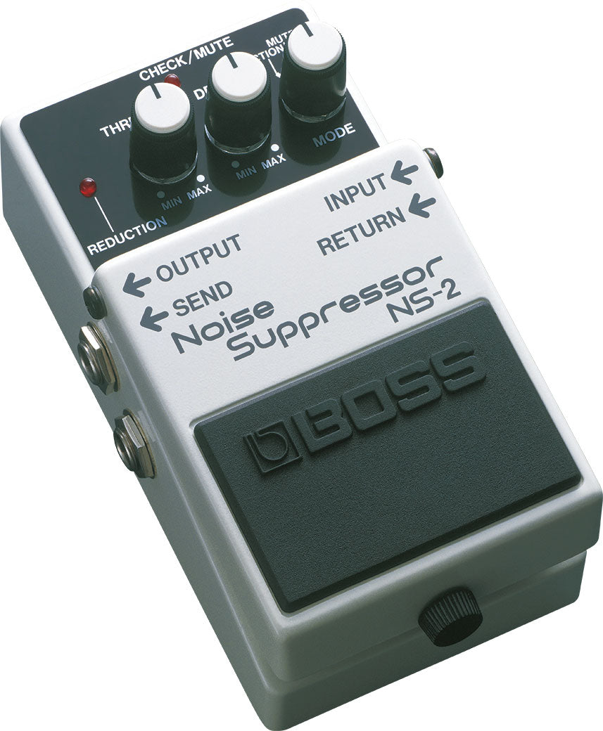 Boss NS-2 Noise Suppressor Guitar Pedal - Eliminate Hum & Hiss for Clean Tones | Perfect for Live Performances & Studio Recording