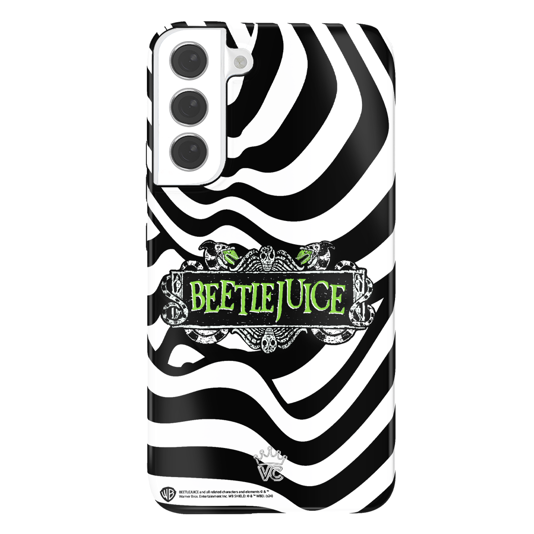Beetlejuice It's Showtime Samsung Phone Case - Durable Protective Cover for Samsung Galaxy - Perfect for Halloween, Cosplay & Movie Fans