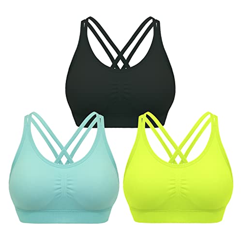 3 Pack Black,blue,yellow