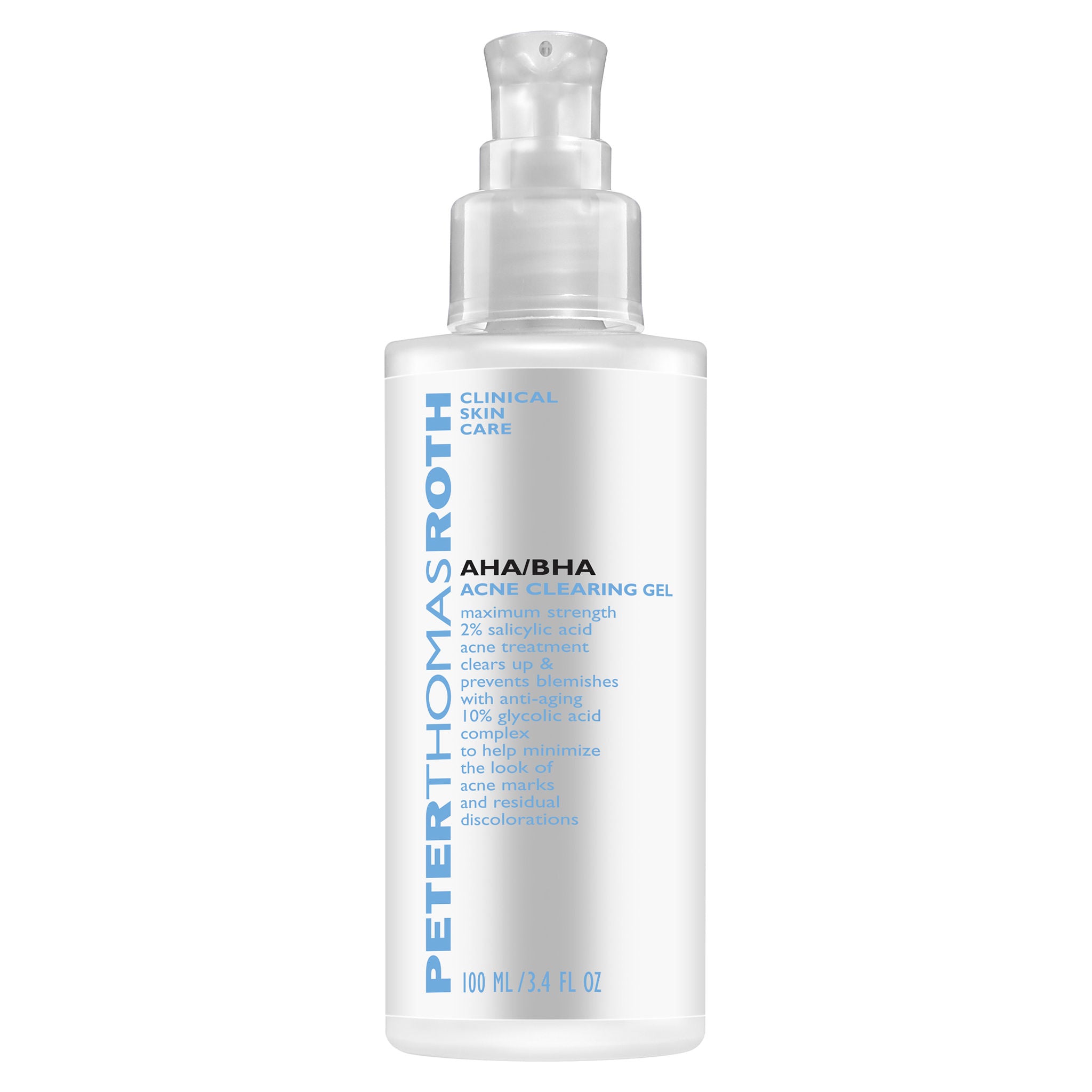 AHA/BHA Acne Clearing Gel for Face - Exfoliating Treatment for Acne-Prone Skin | Reduces Breakouts & Blackheads | Perfect for Daily Skincare Routine