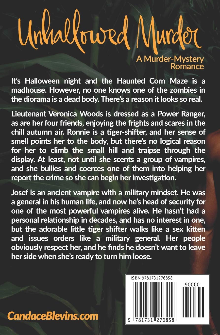 Unhallowed Murder: A Paranormal Halloween Murder Mystery Romance Novel - Perfect for Spooky Season Reading & Halloween Book Club Discussions