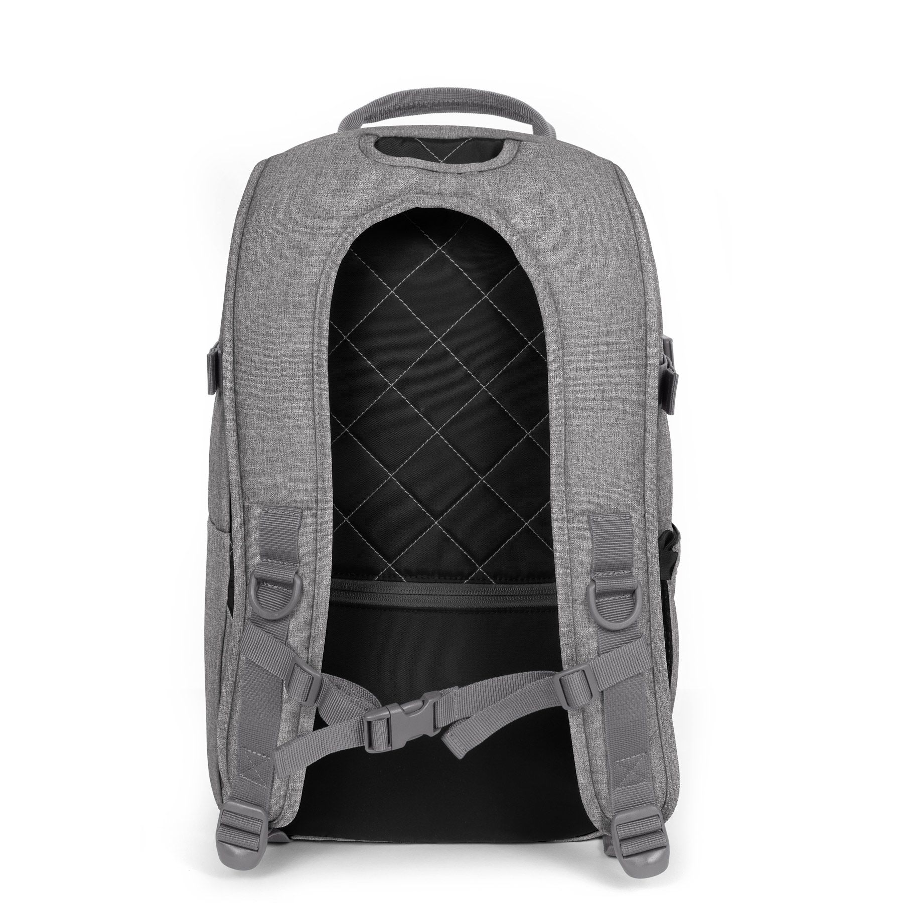 Eastpak Smallker CS Backpack - Stylish & Durable School & Travel Bag in Sunday Grey | Perfect for College, Work & Everyday Use